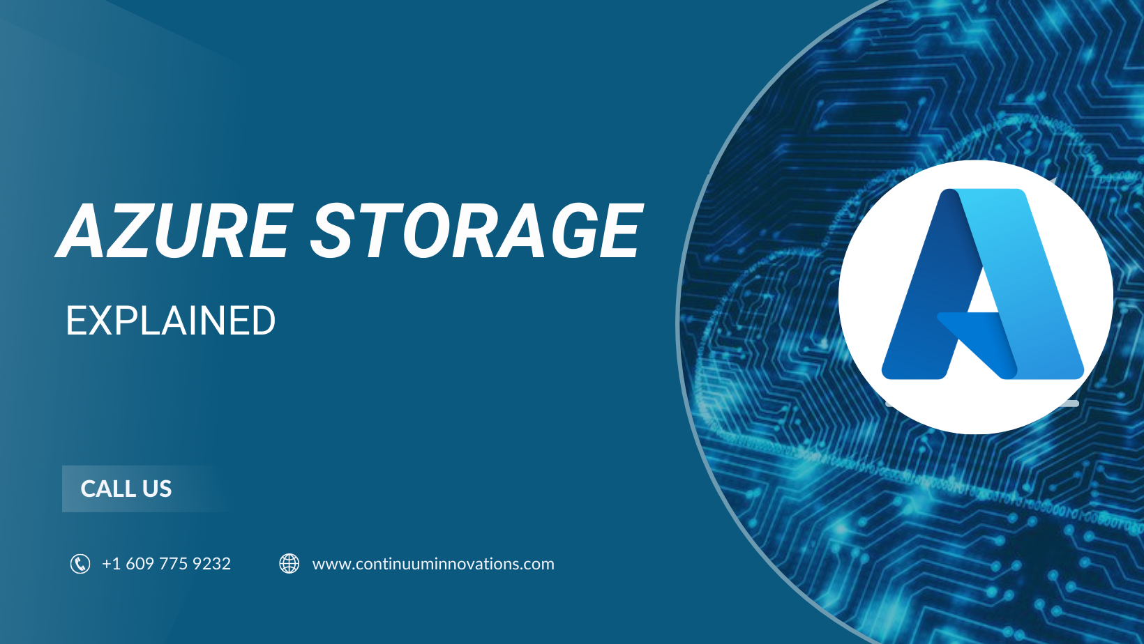 Azure storage Explained