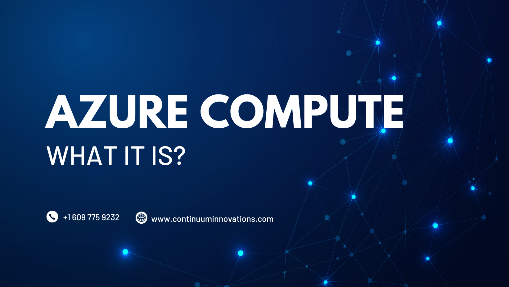 What is Azure compute