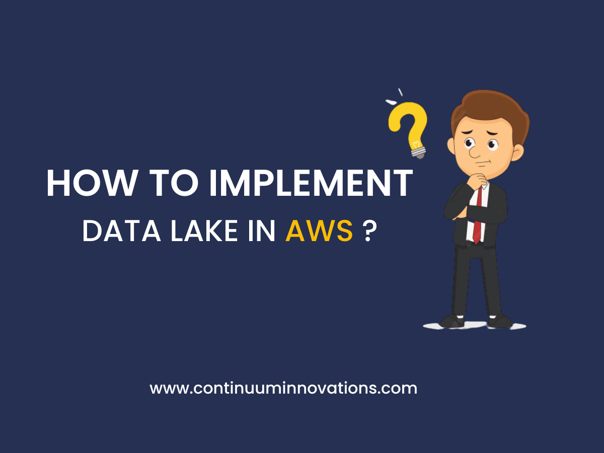 How to implement Data lake in AWS